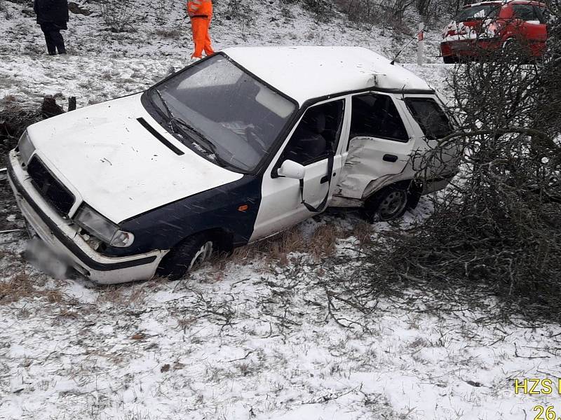 Nehoda u Dobršína.