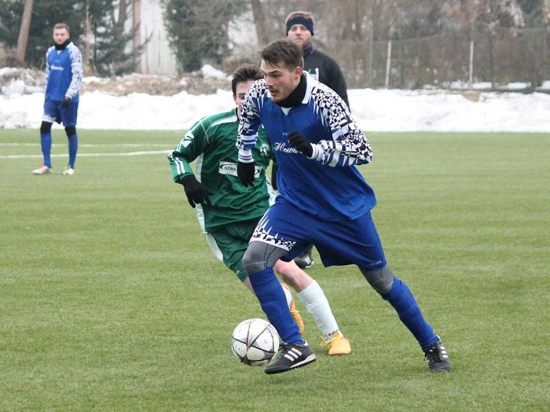 Příprava na jaro 2017: TJ Sušice (modré dresy) - SK Otava Katovice 5:1