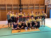 Starší žáci FbC Otavské Vydry po domácím turnaji.
