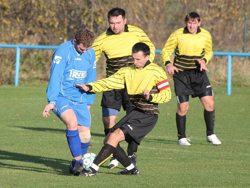 III. třída Strážov B - Velké Hydčice 1:2.