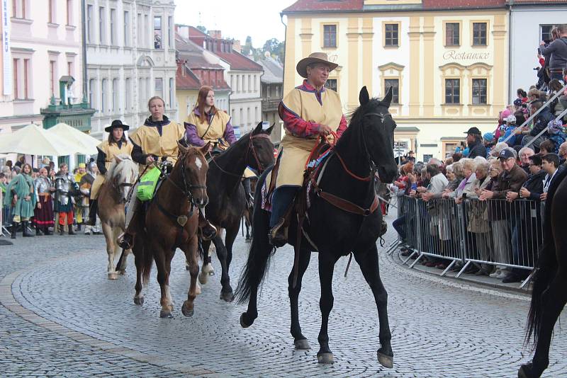 Svatováclavské oslavy v Klatovech.