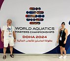 Denisa Šlajsová v katarském Dauhá na MS masters.