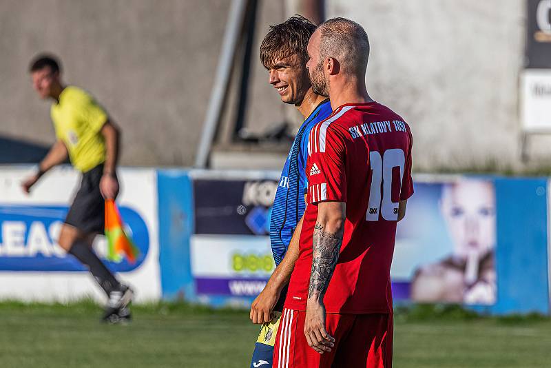 Letní příprava: SK Klatovy 1898 - TJ Jiskra Domažlice (modří) 0:5.