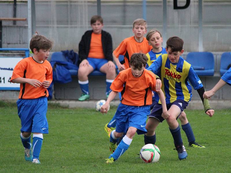 Okresní přebor mladších žáků 2016/2017 : Měčín (oranžové dresy) - Sušice B 1:13