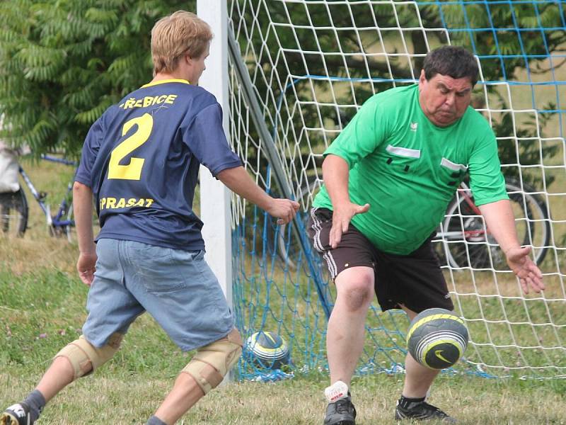 Turnaj v malé kopané Atrium Cup 2014 v Třebomyslicích.