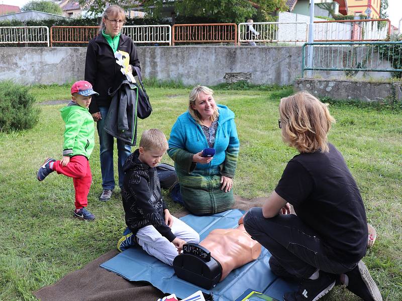 Světový den první pomoci / Den pro zdraví v Klatovech.