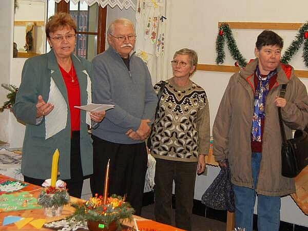 Vánoční výstava Svazu zdravotně postižených Šumava