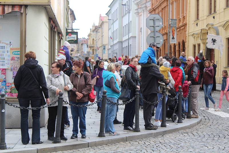 Svatováclavské oslavy v Klatovech.