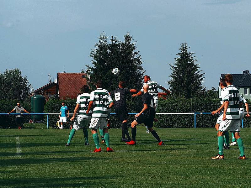 Nýrsko (černí) vs. Hrádek u Sušice 2:1.