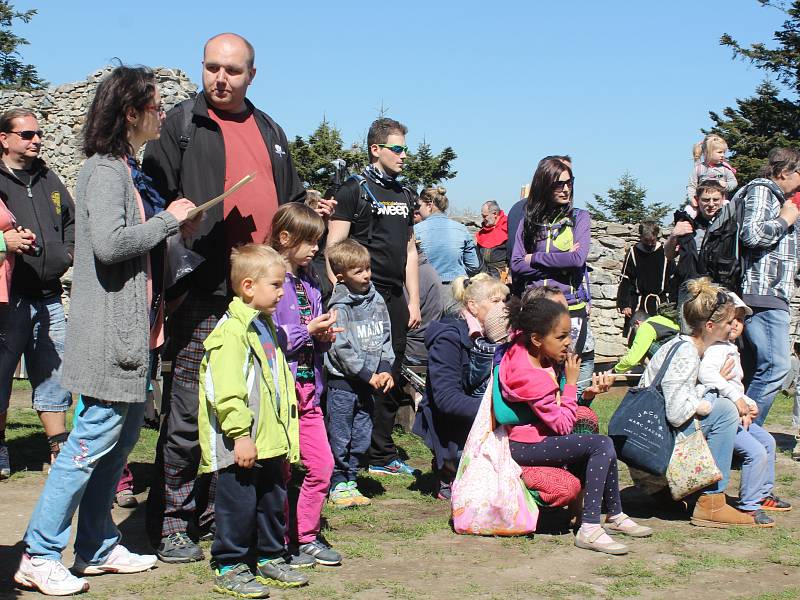 Na hradě Kašper slavili narozeniny Karla IV.