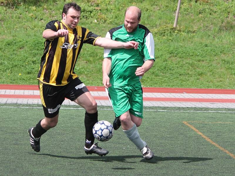 Open liga Tady a teď Nýrsko - FC BS Stars Klatovy 1 : 4