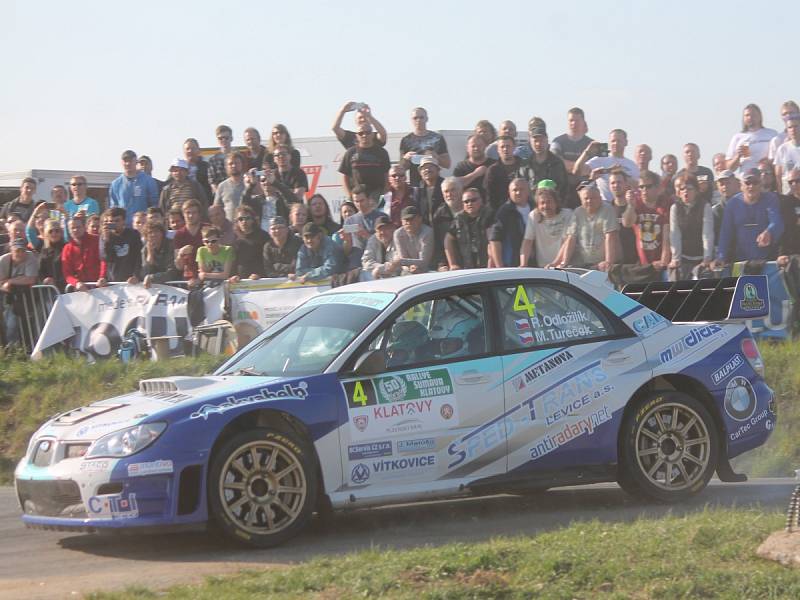 RZ 1 50. Rallye Šumava Klatovy.