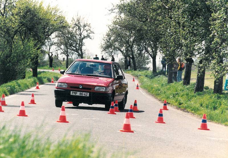 Rallye v Klatovech.