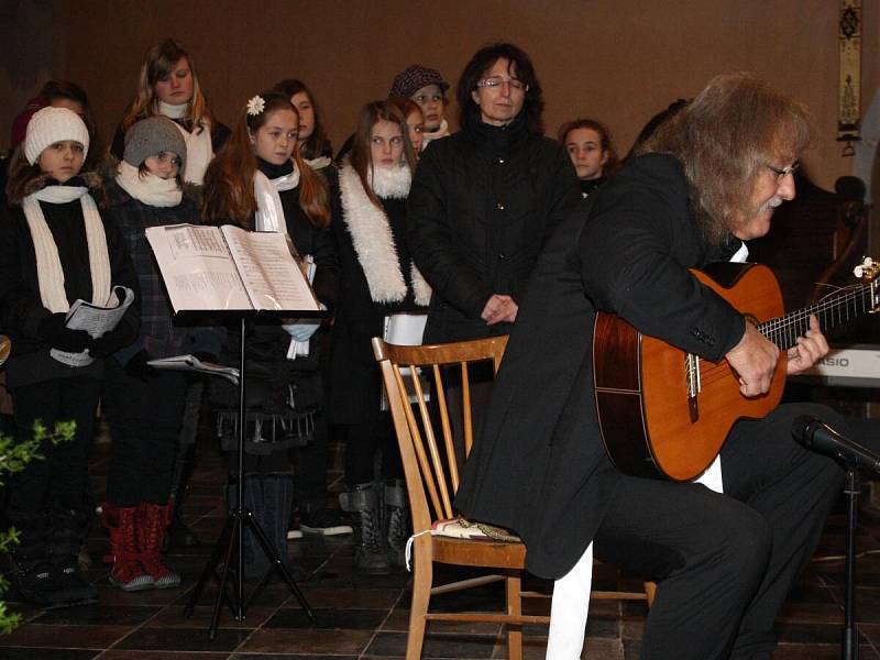 Koncert Daniela Hůlky a Lubomíra Brabce v Horažďovicích