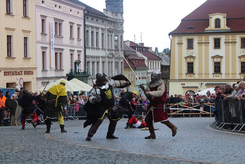 Svatováclavské oslavy v Klatovech.