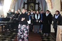 Vánoční koncert Šumavanu v kostele sv. Michaela archanděla ve Štěpánovicích.