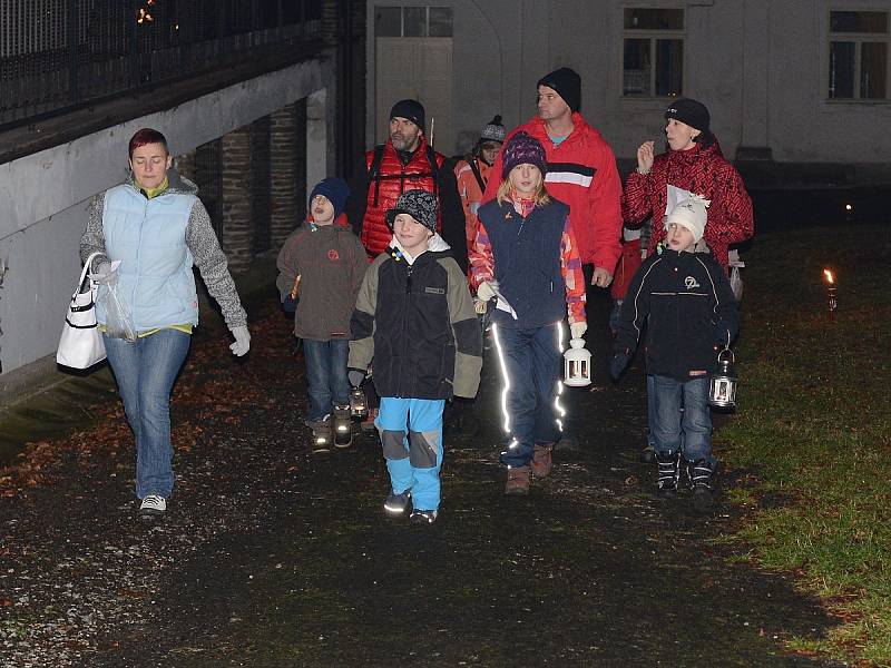 Zámecký park ovládly čarodějnice a čerti