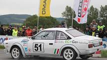 První rychlostní zkouškou 23. Historic Vltava Rallye byl tradičně Klatovský okruh.