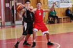 Extraliga starších žáků U15 2017: BK Klatovy (červené dresy) - SAM BŠM Brno 67:78