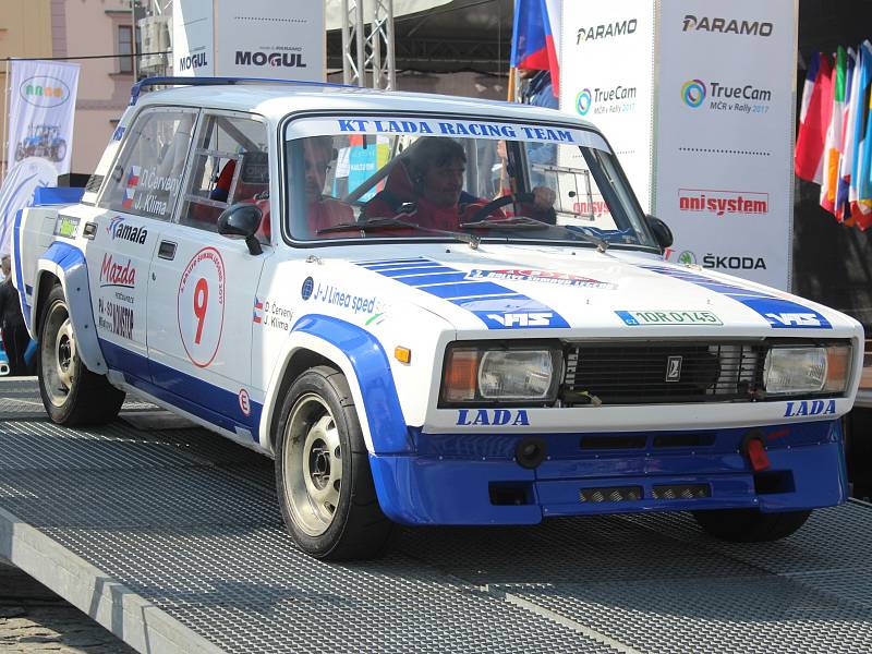 Start Rallye Šumava Legend 2017