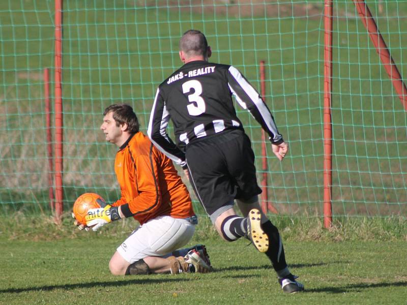 Nezamyslice -Dlouhá Ves 1:0.