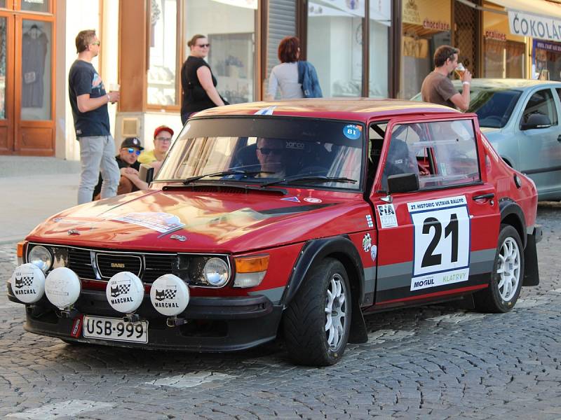 Cíl Historic Vltava Rallye 2018