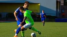 25. kolo I. A třídy: TJ Sušice (modří) - Bohemia Kaznějov 1:0.