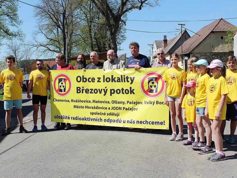 Den proti úložišti v Olšanech.
