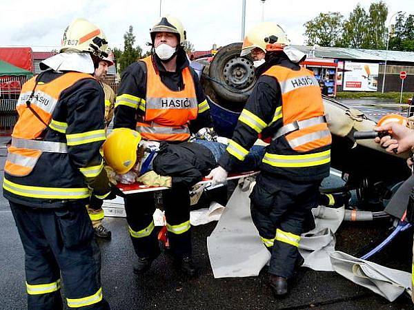 Sušičtí hasiči na soutěži ve vyprošťování