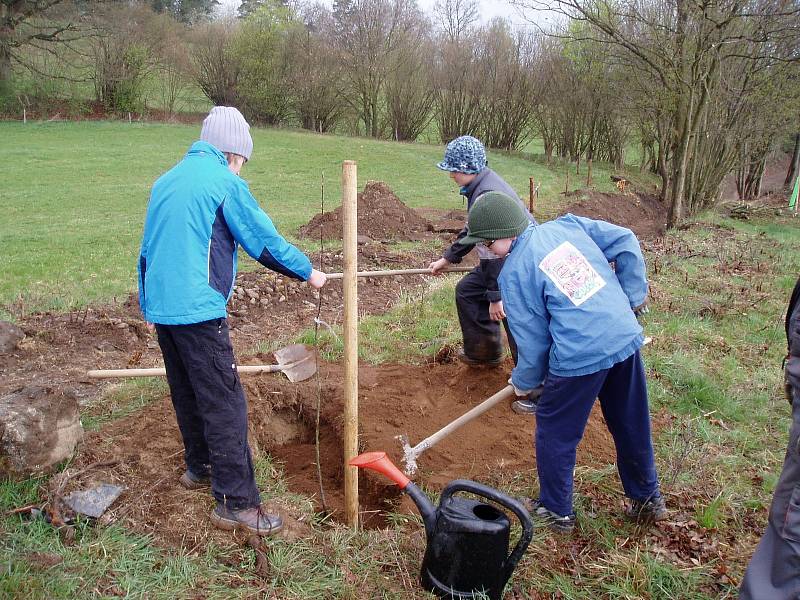 Projekty věnované přírodě v Hrádku a okolí.