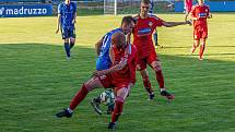 Letní příprava: SK Klatovy 1898 - TJ Jiskra Domažlice (modří) 0:5.