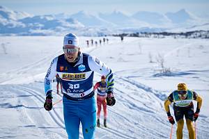 Jan Šrail v posledním závodě sezony - Summit 2 Senja (Ski Classics, Norsko).