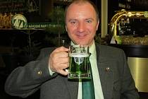 Na zelené pivo se těší i Jiří Mánek