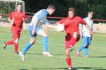 Baráž o 1. A třídu: Pačejov (v bílo-modrém) - Křimice 1:1.