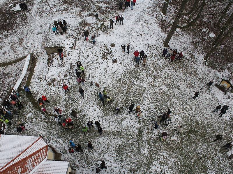 Novoroční výstup na Bolfánek 2016