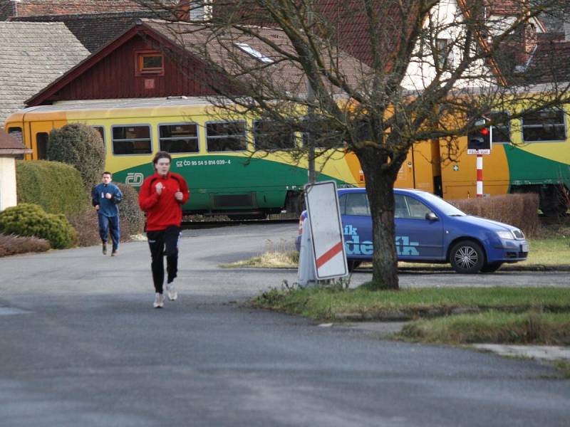 16. ročník silvestrovského běhu ve Velkých Hydčicích.