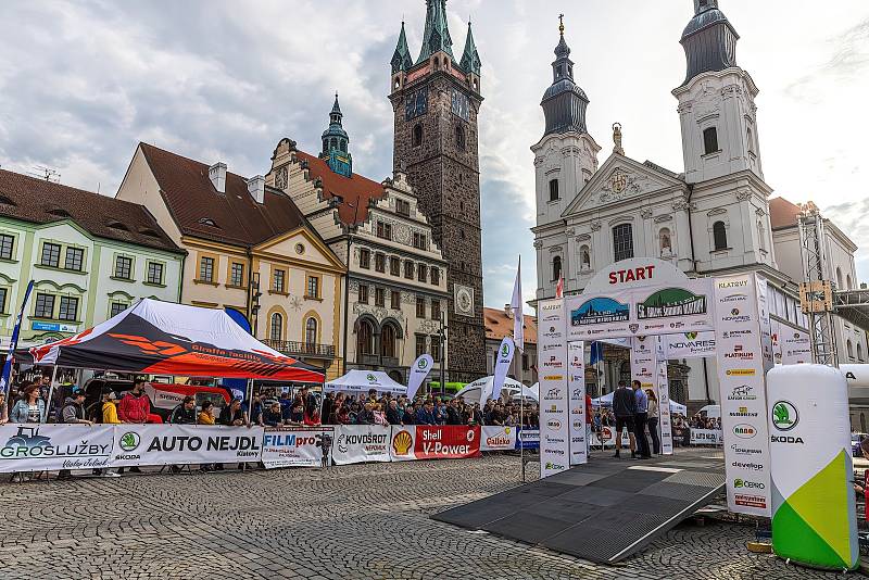 Zahájení 56. Rallye Šumava Klatovy.