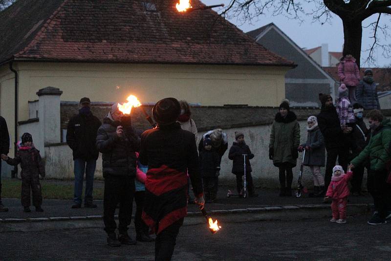 Kejklíři v Horažďovicích.