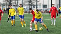 17. kolo FORTUNA divize A: Petřín Plzeň (červení) - SENCO Doubravka 0:3.