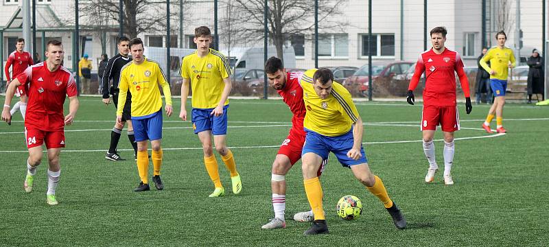 17. kolo FORTUNA divize A: Petřín Plzeň (červení) - SENCO Doubravka 0:3.