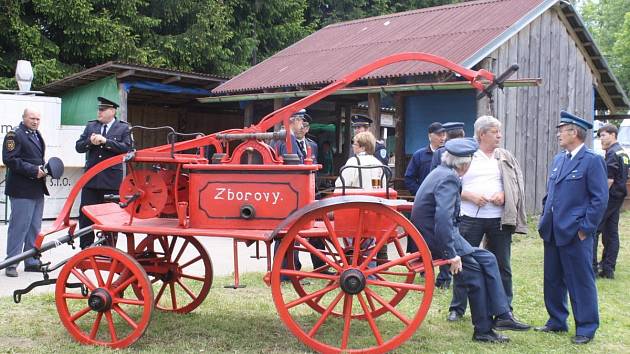 Oslavy 115. výročí hasičů ve Zborovech.