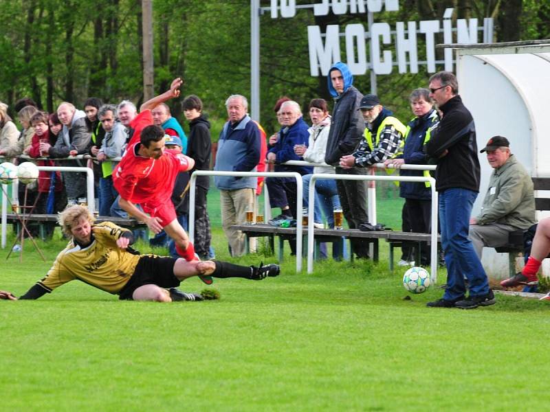 1. B třída Mochtín - Strážov 4:1.