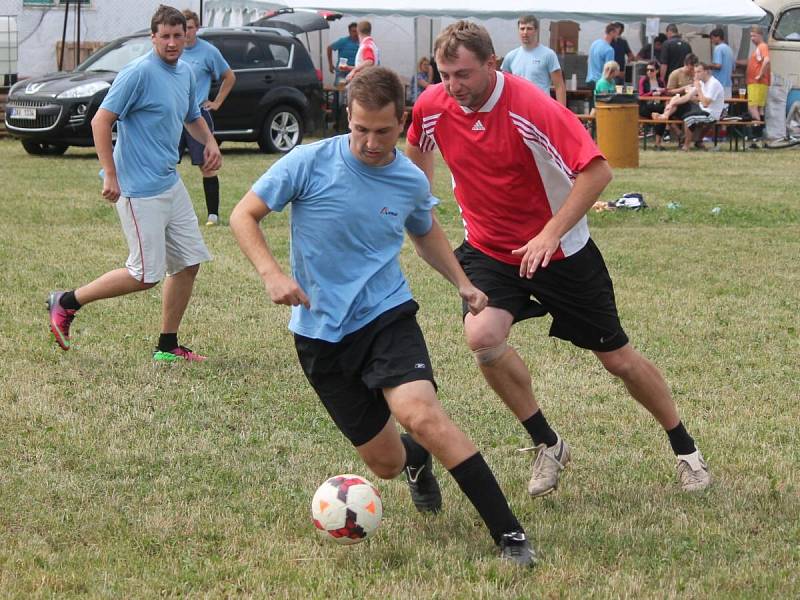 Turnaj v malé kopané Atrium Cup 2014 v Třebomyslicích.