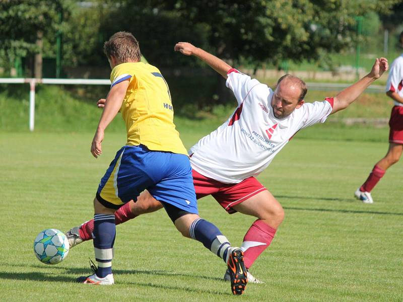 Příprava Mochtín - Holýšov B 6:4.