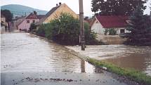 Švihov v době povodní v roce 2002. Foto: archiv