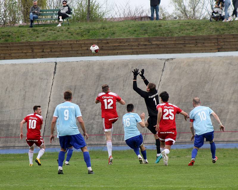 23. kolo FORTUNA divize A: SK Petřín Plzeň - SK Klatovy 1898 4:1.