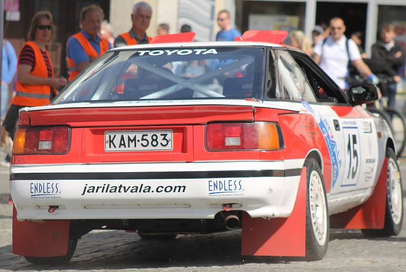 28. Historic Vltava Rallye - start Klatovy