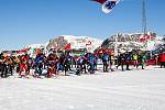 Klatovský lyžař Bohumil Němec na závodu Arctic Circle Race 2011 v Grónsku