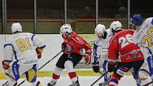 Krajská liga: HC Klatovy B (červené dresy) - HC Meteor Třemošná 9:2