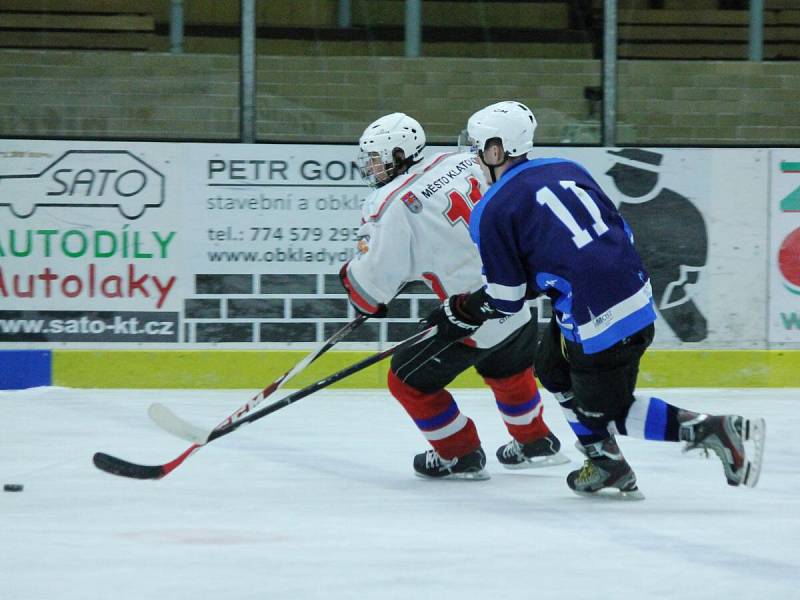 Liga juniorů: HC Klatovy (bílé dresy) - TJ Baník Most 11:4